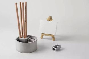 混凝土与木的融合 创意家居产品点亮日常美学